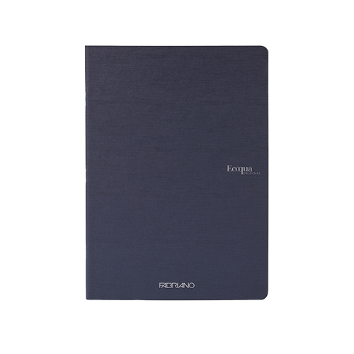 Ecoqua Spiral-Bound A4 Notebook � Graph - Navy