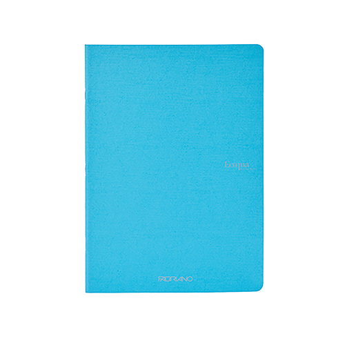 Ecoqua Spiral-Bound A4 Notebook � Graph - Turquoise
