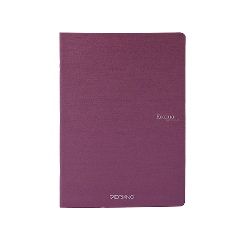 Ecoqua Spiral-Bound A4 Notebook � Graph - Wine