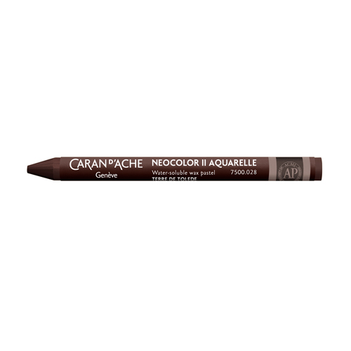 Caran D'Ache Neocolor II - 028 Toledo Brown
