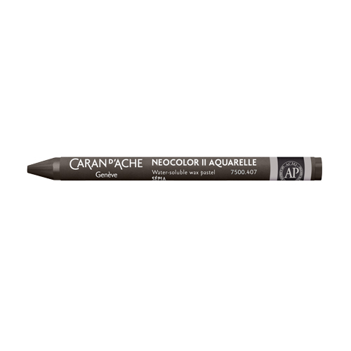 Caran D'Ache Neocolor II - 407 Sepia