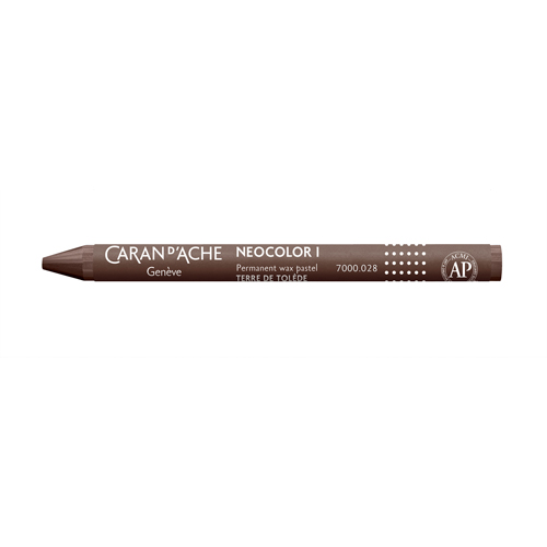 Caran D�Ache Neocolor I - 028 Toledo Brown