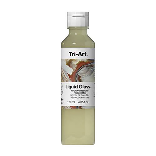 Tri-Art Liquid Glass Pouring Medium and Finishing Resin - 120 ml