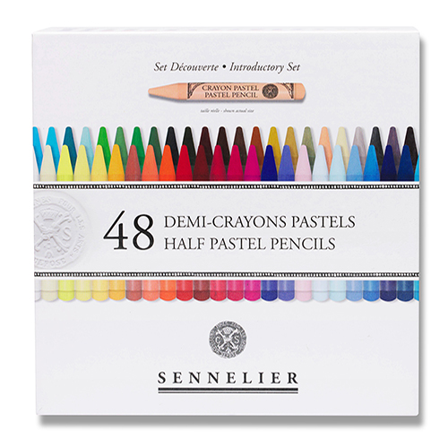 Sennelier Pastel Pencils � Set of 48 � Half-Sticks