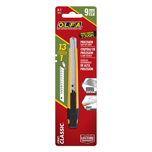 Olfa 9mm A-1 Auto-Lock Precision Utility Knife