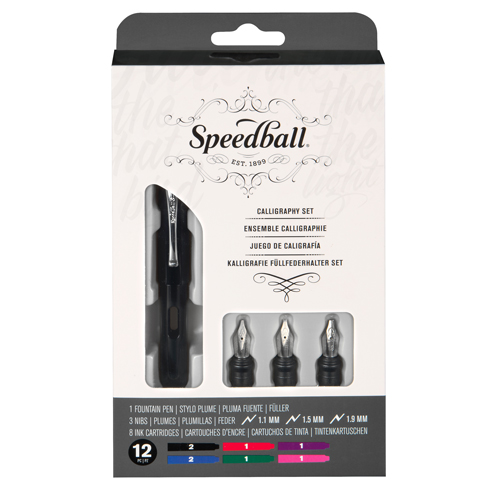 Speedball Calligraphy Fountain Pen Set
