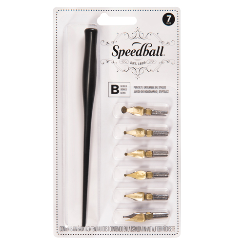 Speedball B Series Lettering Pen Set