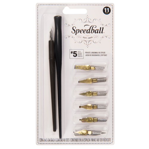 Speedball No. 5 Artist Pen Set