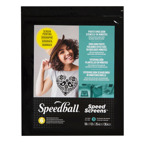 Speedball Speed Screen - 10" x 12" - Pack of 6