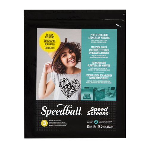 Speedball Speed Screen - 10" x 12" - Pack of 3