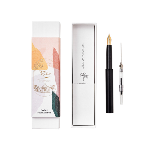 Tom's Studio - Pocket Fountain Pen - Black