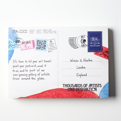 Winsor & Newton Art Mail Postcard Pack