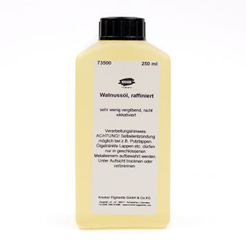 Kremer Pigments - Walnut Oil 250 ml