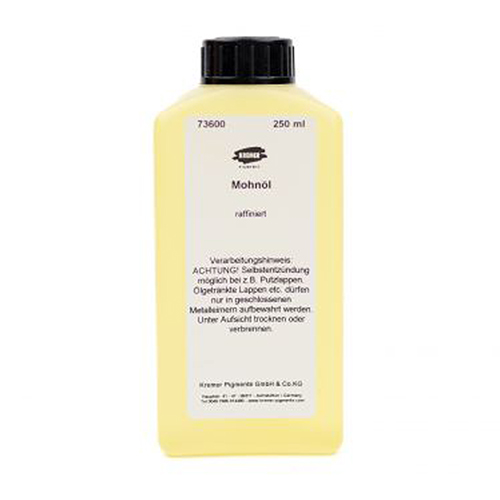 Kremer Pigments - Poppy Oil 250 ml