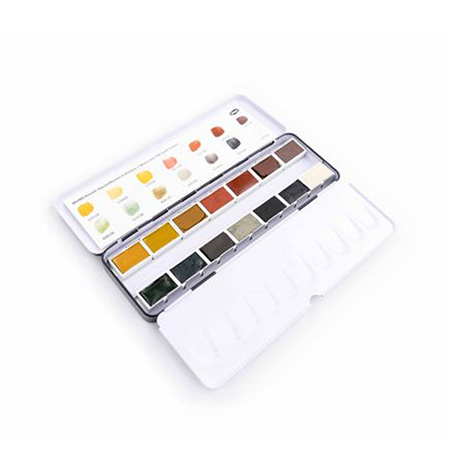 Kremer Pigments - Watercolour Earth Set