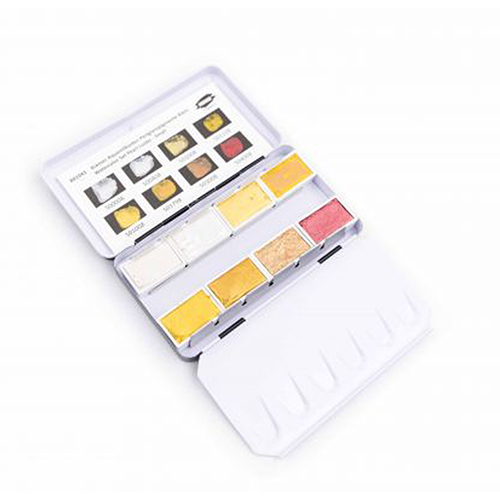 Kremer Pigments - Watercolour Pearl Set Small