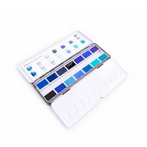 Kremer Pigments - Watercolour Blue Set