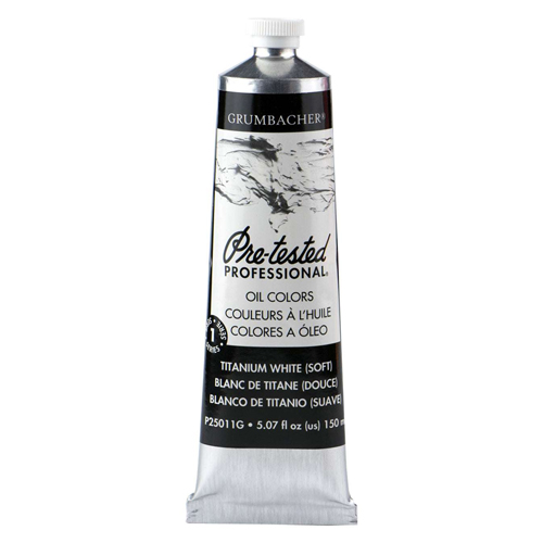 Grumbacher Pre-Tested Titanium White (Soft) 150ml