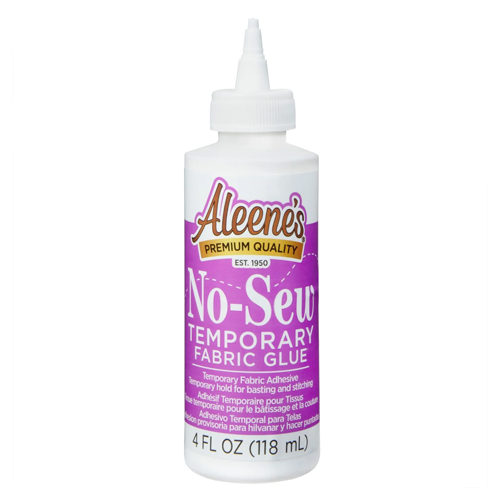 Aleene's No-Sew Temporary Fabric Glue - 4oz