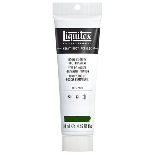 Liquitex Heavy Body Acrylic � 4.65oz � Hooker's Green Hue 