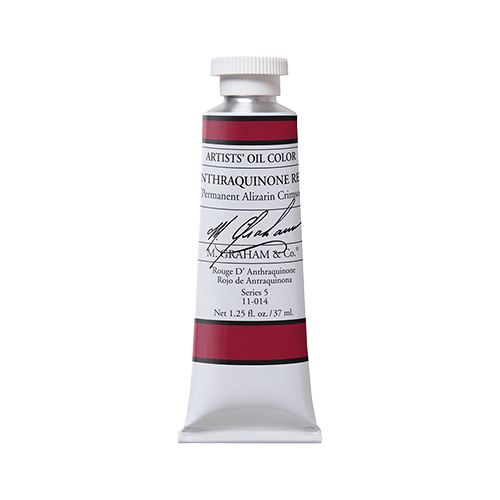 M. Graham � Artists� Oil Colour Anthraquinone Red � 37 ml