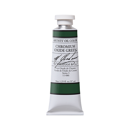 M. Graham � Artists� Oil Colour Chromium Oxide Green � 37 ml