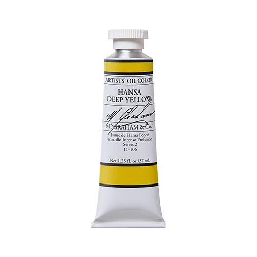 M. Graham � Artists� Oil Colour Hansa Yellow Deep � 37 ml