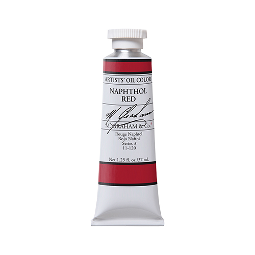 M. Graham � Artists� Oil Colour Naphthol Red � 37 ml