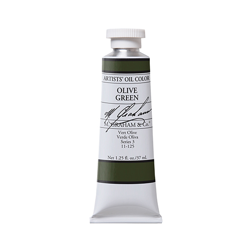 M. Graham � Artists� Oil Colour Olive Green � 37 ml