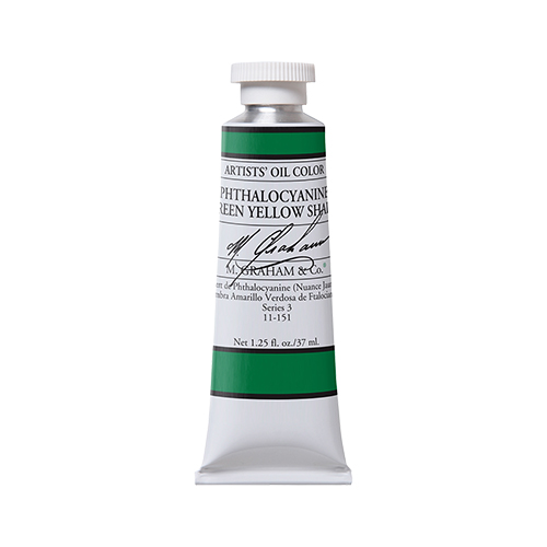 M. Graham � Artists� Oil Colour Phthalo Green Yellow Shade