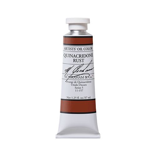 M. Graham � Artists� Oil Colour Quinacridone Rust � 37 ml
