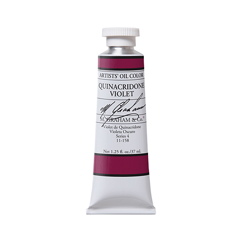 M. Graham � Artists� Oil Colour Quinacridone Violet � 37 ml
