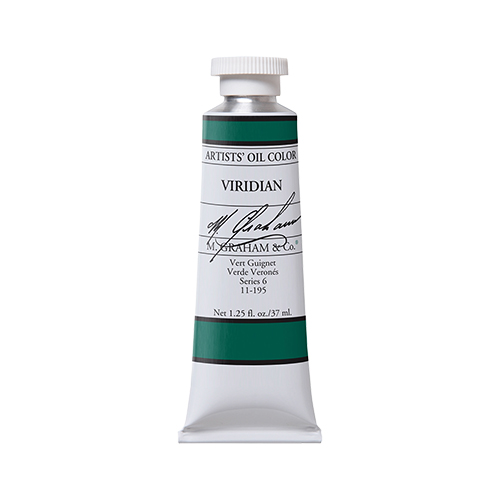 M. Graham � Artists� Oil Colour Viridian � 37 ml
