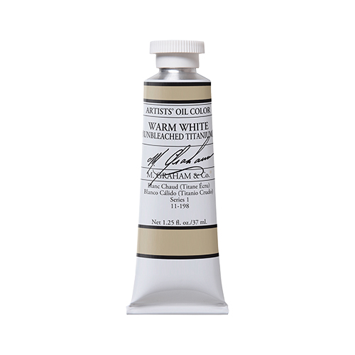 M. Graham � Artists� Oil Colour Unbleached Titanium � 37 ml