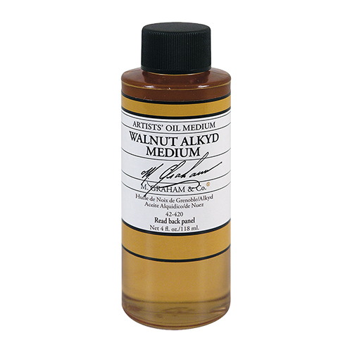 M. Graham � Walnut/Alkyd Oil Medium � 4 oz