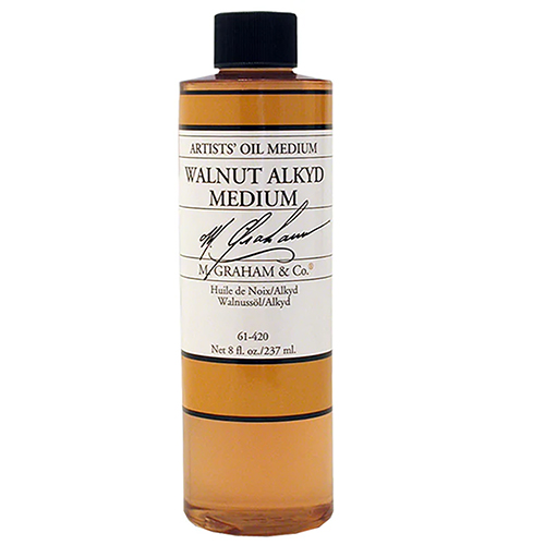 M. Graham � Walnut/Alkyd Oil Medium � 8oz