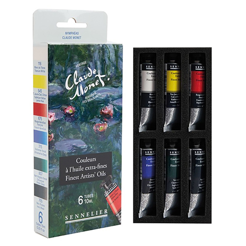 Sennelier x Claude Monet - Oil Set of 6 - Water Lilies