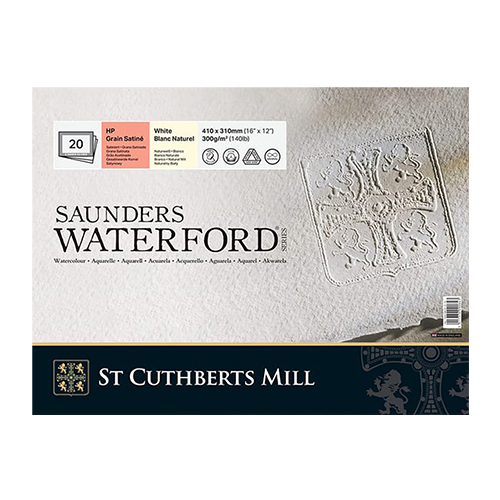 Saunders Waterford Series � Classic Watercolour Block � Hot Pressed � 16 x 12 in.