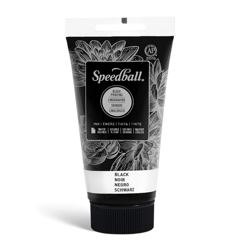 Speedball Water Soluble Block Ink&nbsp;2.5oz Black