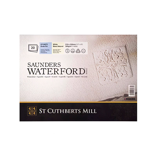 Saunders Waterford Series � Classic Watercolour Paper Block� Cold Pressed � 12 x 9 in.