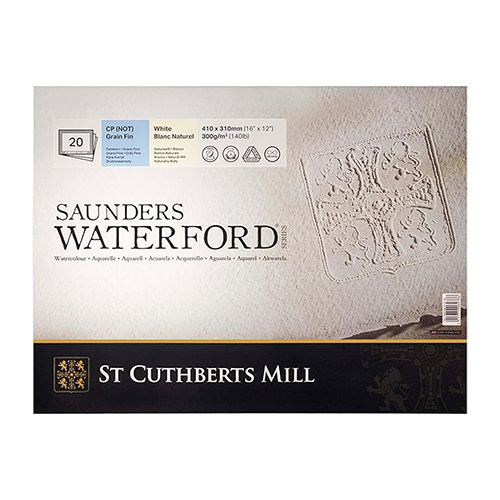 Saunders Waterford Series � Classic Watercolour Paper Block� Cold Pressed � 16 x 12 in.