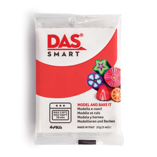 DAS Smart Polymer Clay - Scarlet Red - 57g