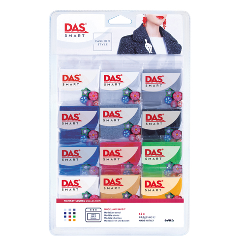 DAS Smart Polymer Clay - Primary Set of 12