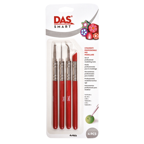 DAS Smart Pro Clay Tools - Set of 4