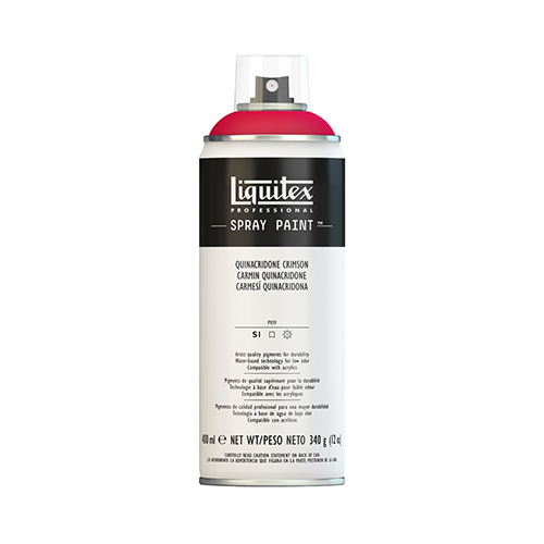 Liquitex Spray Paint 400 ml � Quinacridone Crimson