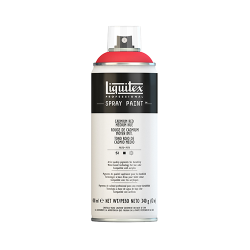 Liquitex Spray Paint 400 ml � Cadmium Red Medium Hue