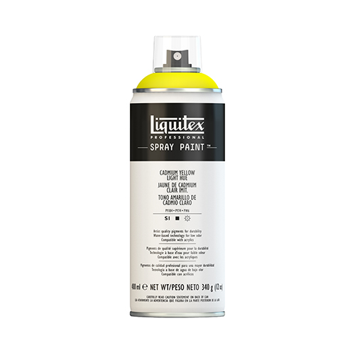 Liquitex Spray Paint 400 ml � Cadmium Yellow Light Hue