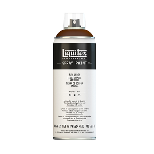 Liquitex Spray Paint 400 ml � Raw Umber