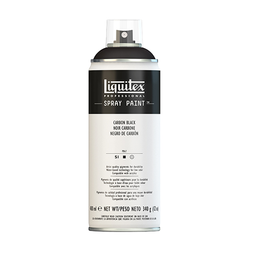 Liquitex Spray Paint 400 ml � Carbon Black