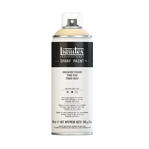 Liquitex Spray Paint 400 ml � Unbleached Titanium